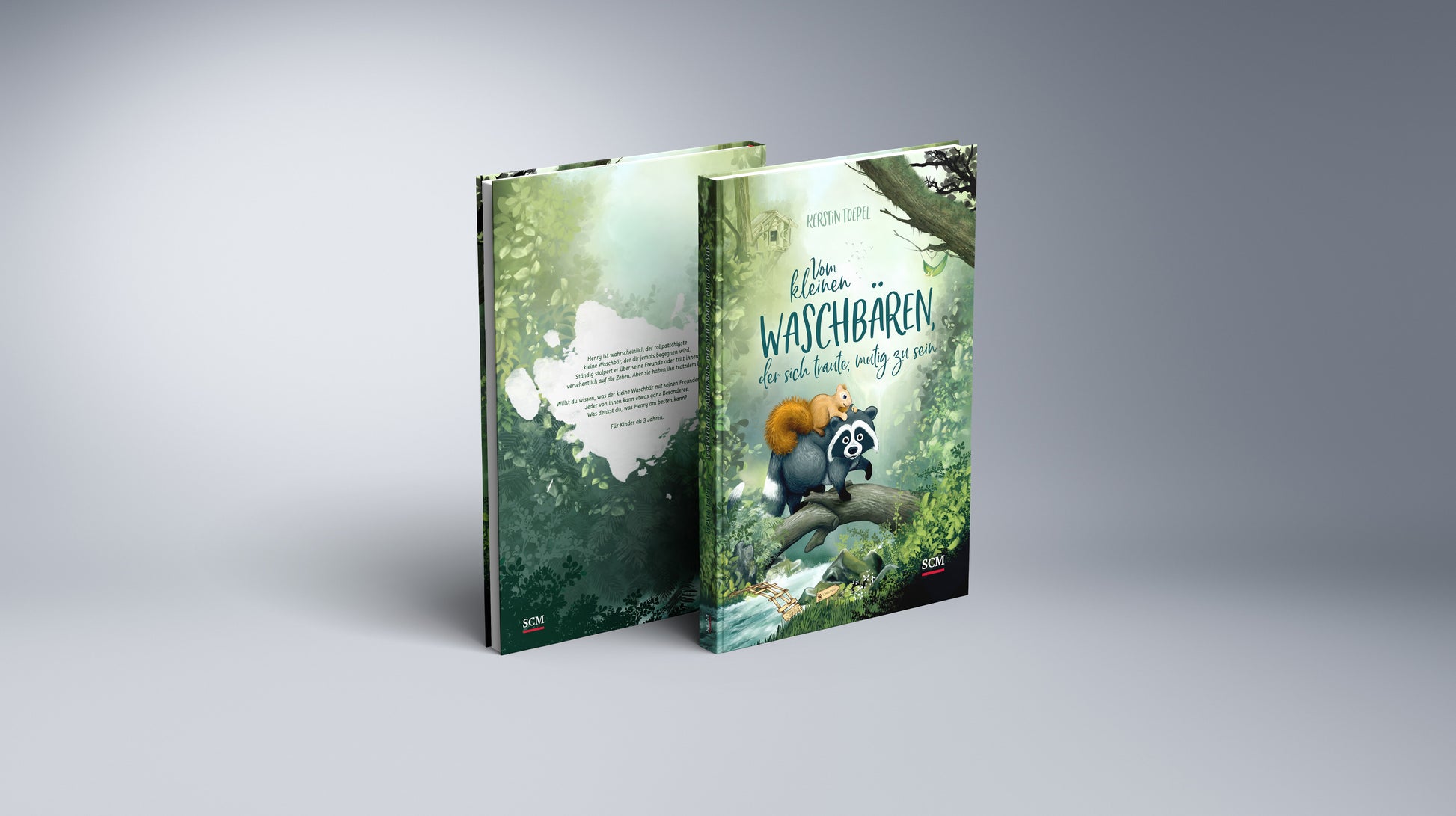 Vom kleinen Waschbären, der sich traute, mutig zu sein