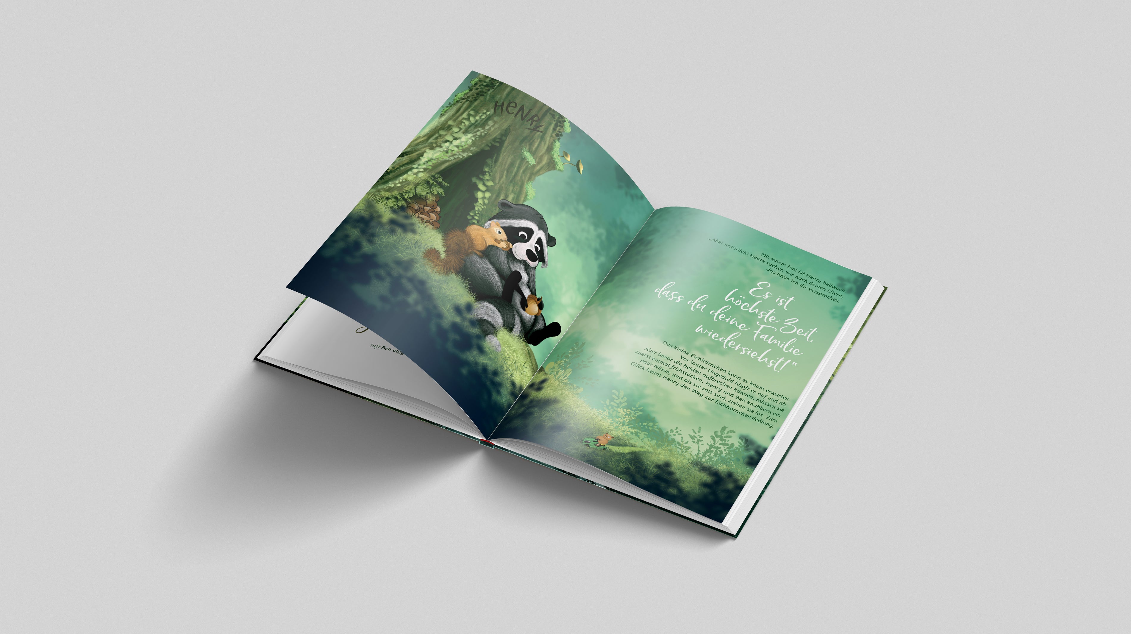 Vom kleinen Waschbären, der sich traute, mutig zu sein