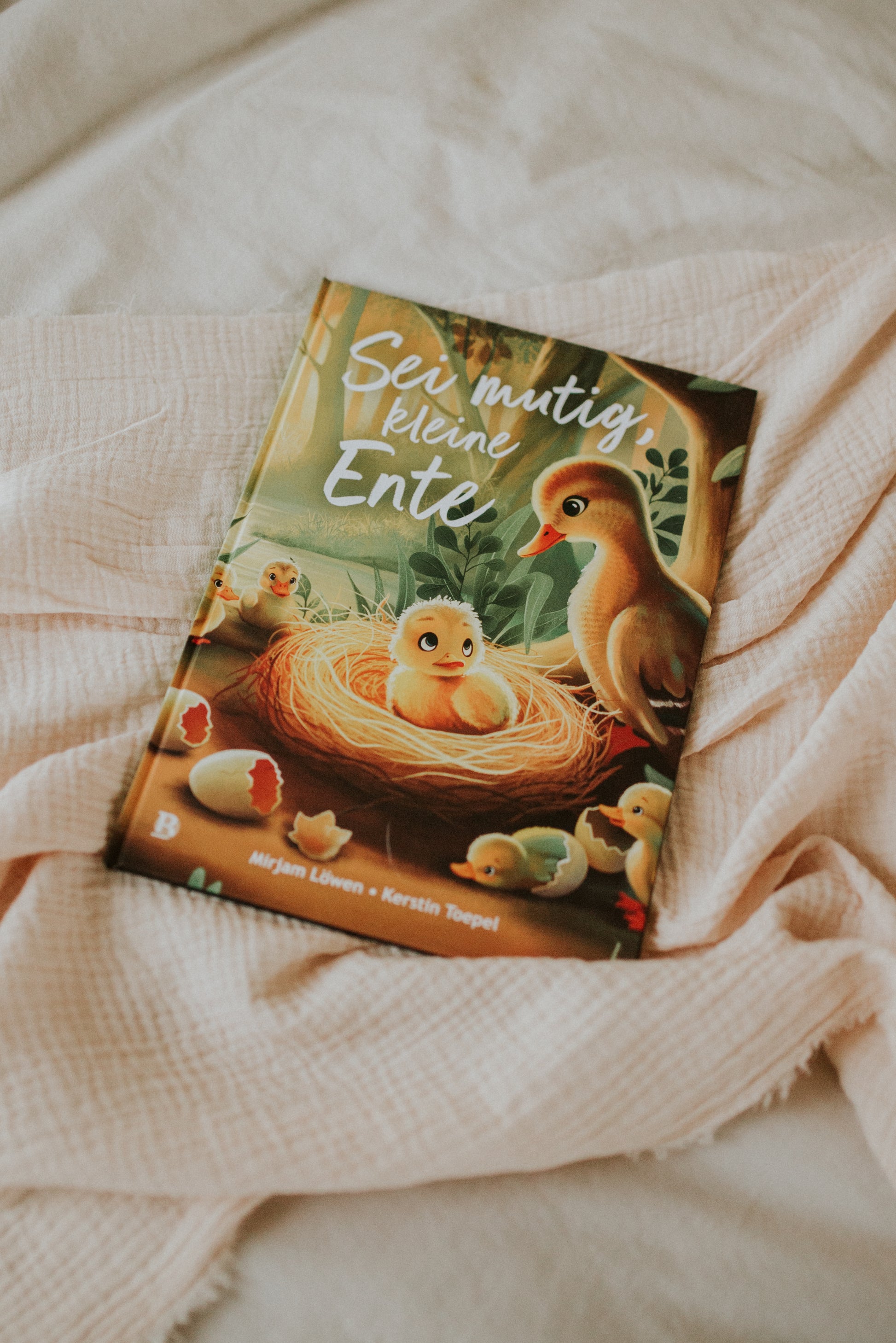 Sei mutig, kleine Ente