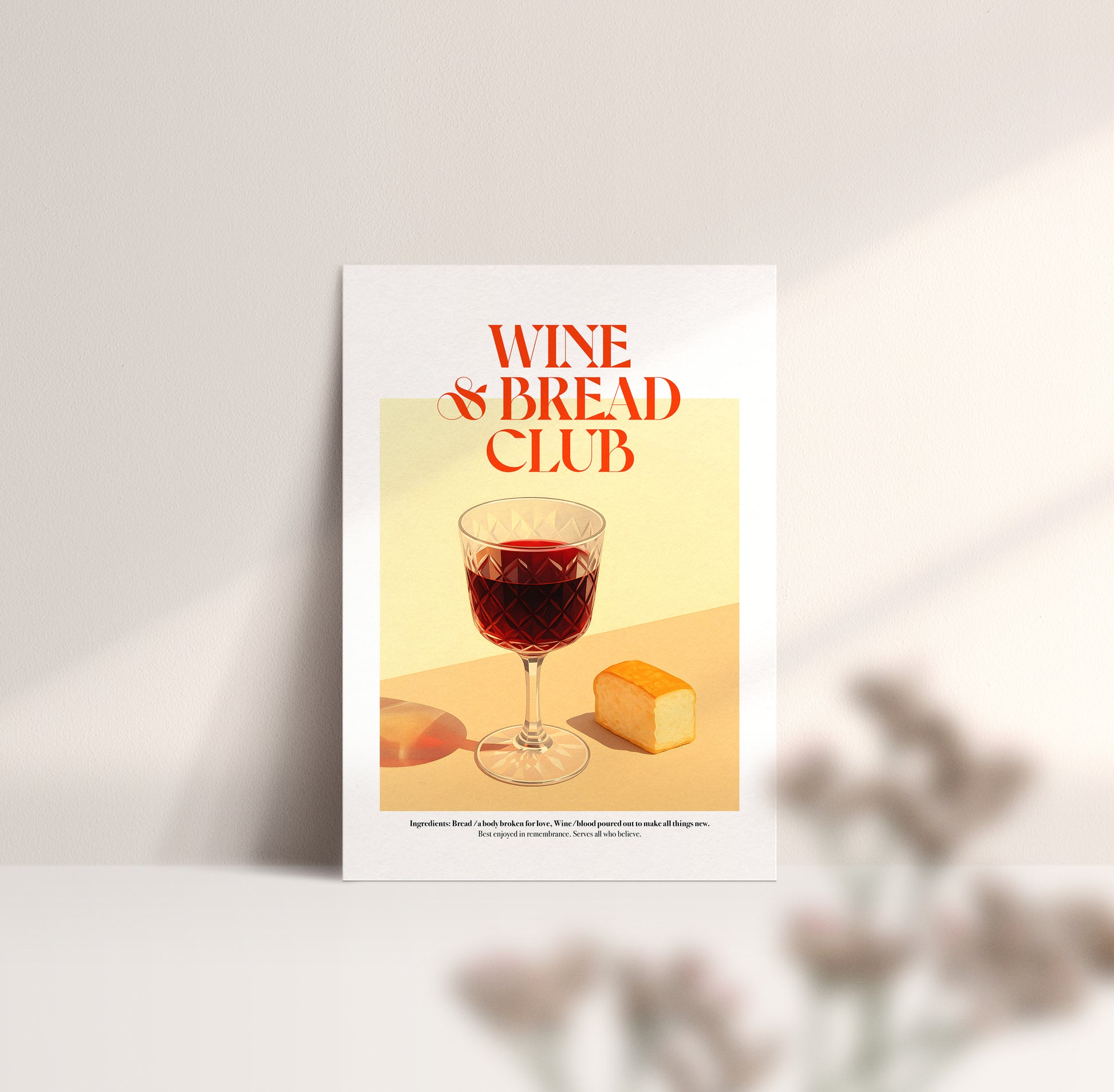 Abendmahl – Poster A3