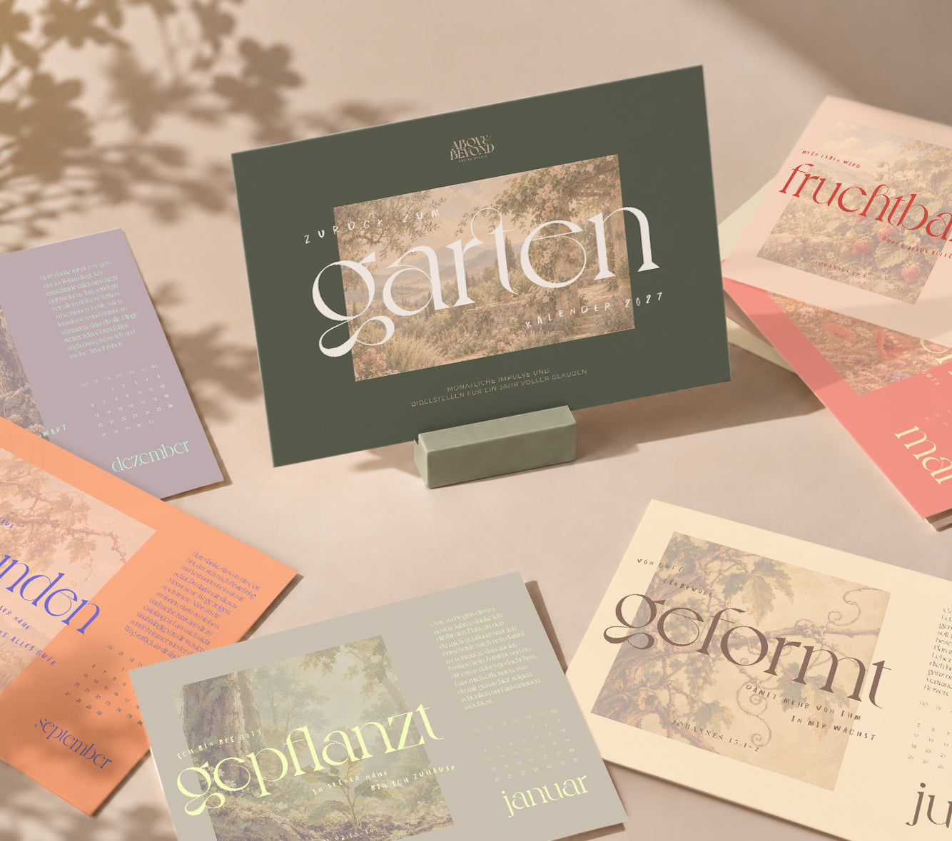 Zurück zum Garten – Postkartenkalender 2027
