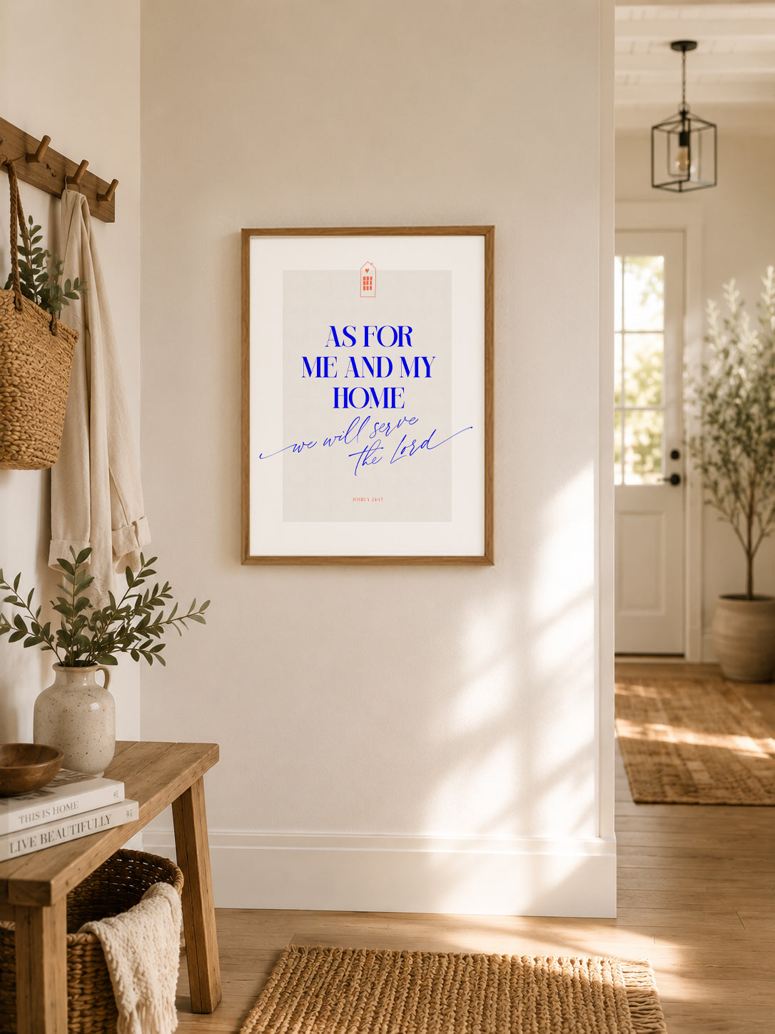 As For Me And My Home – Poster 50x70 cm