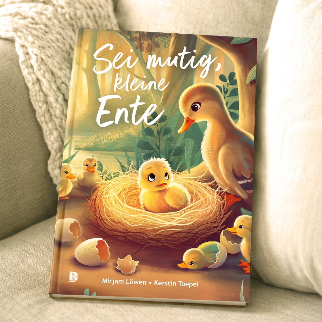 Sei mutig, kleine Ente