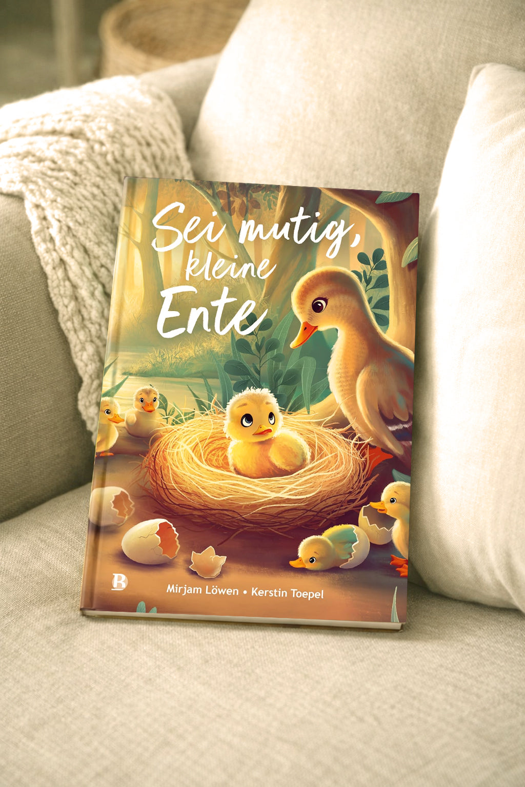 Sei mutig, kleine Ente
