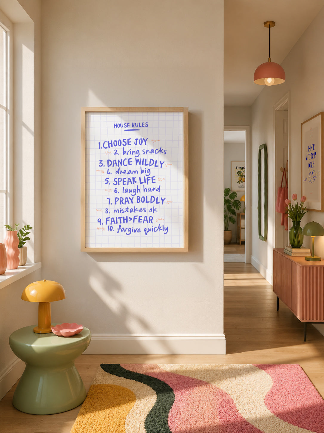 House Rules – Poster 50x70 cm