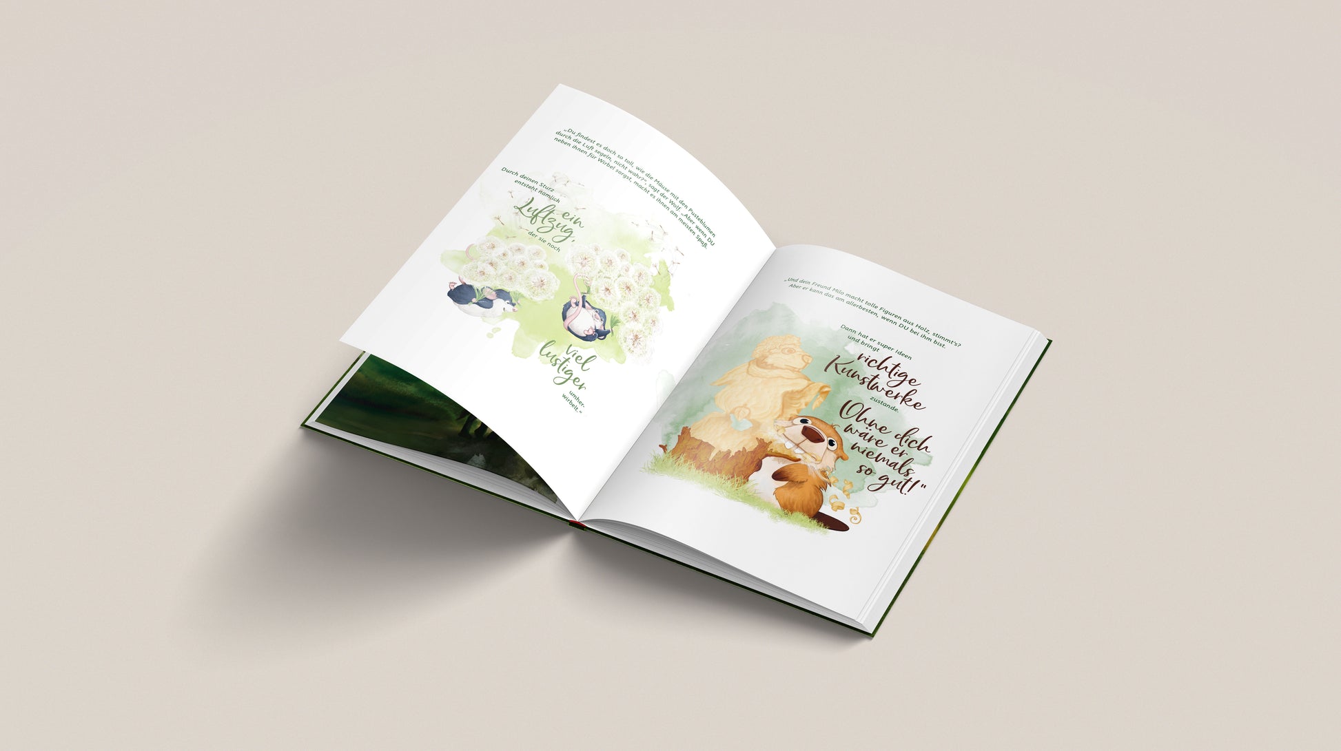 Vom kleinen Waschbären, der nicht wusste, das er was ganz Besonderes ist